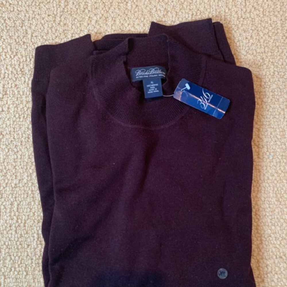 Brooks Brothers 346 New Wool Sweater XL